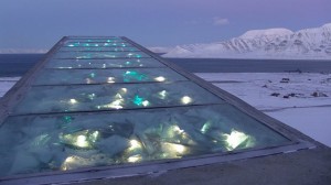 Dyveke Sanne, Perpetual Repercussion, 2008. Photo by Mari Tefre/Svalbard Globale frøhvelv. Image courtesy of the Norwegian Ministry of Agriculture and Food.